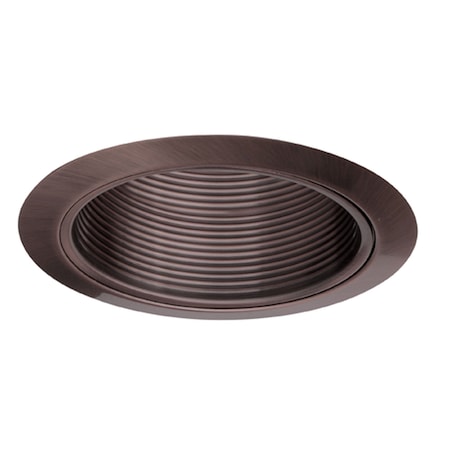 Elco Lighting 6 Metal Step Baffle Trim" ELM30BZ